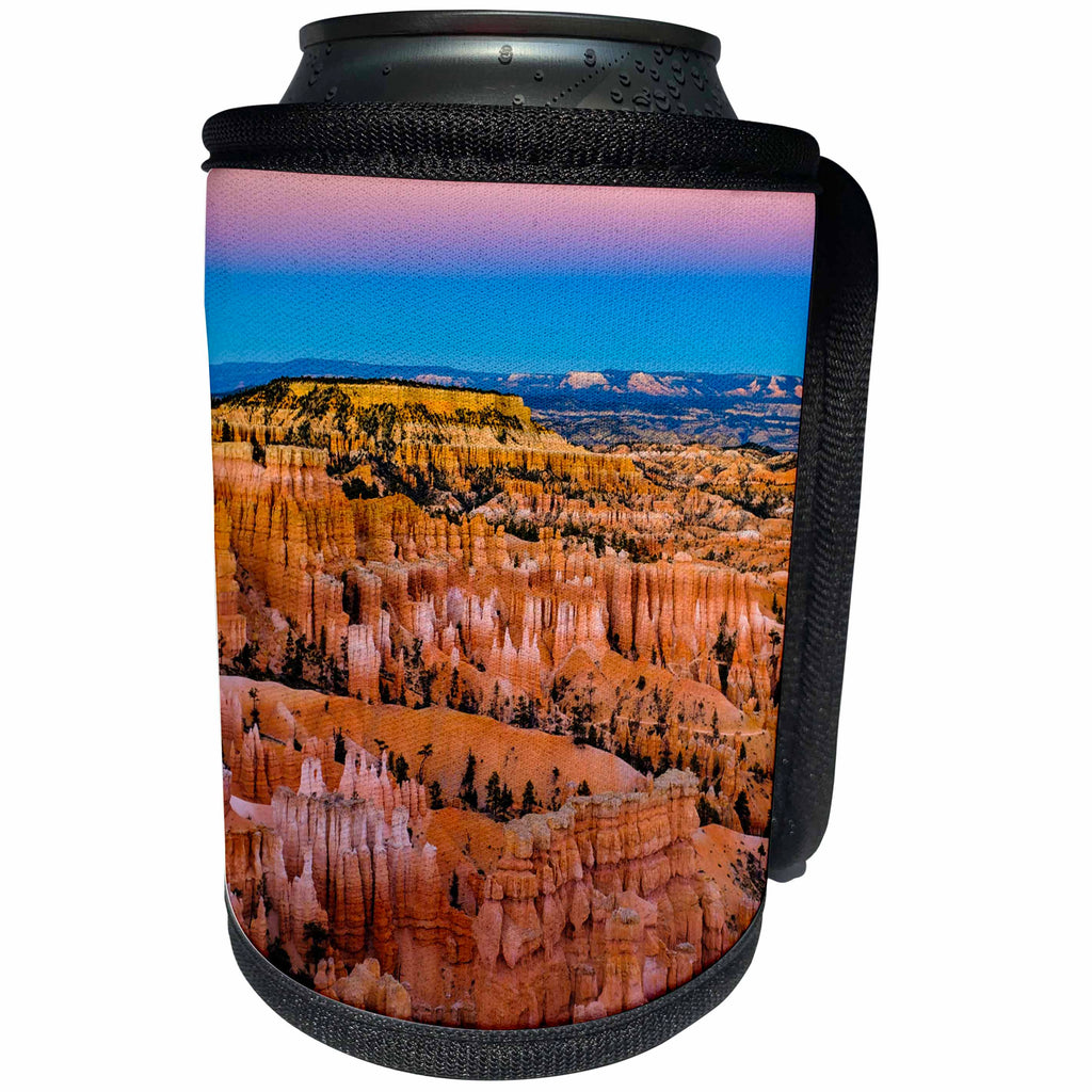 3dRose Danita Delimont - Utah - USA, Utah. Bryce Canyon National Park, twilight - Can Cooler Bottle Wrap (cc_279604)
