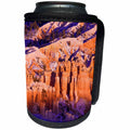 3dRose Danita Delimont - Utah - Evening light on snow dusted Bryce Point, Bryce Canyon NP, Utah - Can Cooler Bottle Wrap (cc_279611)