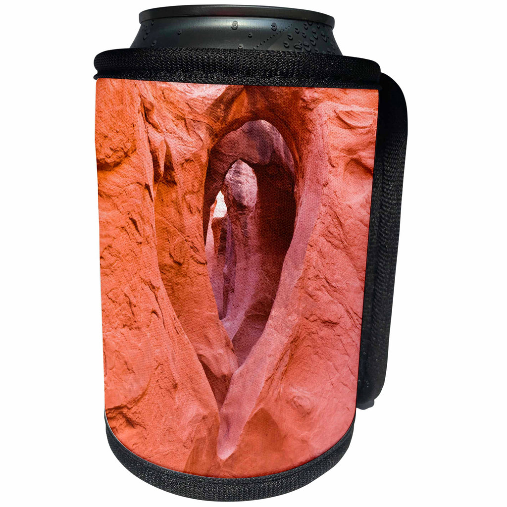 3dRose Danita Delimont - Deserts - Sandstone forms in Peek a boo Gulch, Grand Staircase Escalante, Utah - Can Cooler Bottle Wrap (cc_279613)