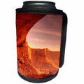 3dRose Danita Delimont - Deserts - Evening light on False Kiva, Island in the Sky, Canyonlands NP, Utah - Can Cooler Bottle Wrap (cc_279617)