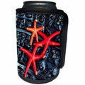 3dRose Danita Delimont - Marine life - Starfish on kelp, Washington State, USA - Can Cooler Bottle Wrap (cc_279622)
