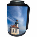 3dRose Danita Delimont - Lighthouses - Washington, San Juan Island, Lime Kiln Point Lighthouse. - Can Cooler Bottle Wrap (cc_279717)