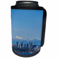 3dRose Danita Delimont - Cities - USA, Washington, Bellevue. Bellevue skyline from Lake Washington. - Can Cooler Bottle Wrap (cc_279721)