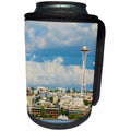 3dRose Danita Delimont - Cities - Washington, Seattle. Seattle skyline from Elliott Bay. - Can Cooler Bottle Wrap (cc_279724)