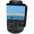 3dRose Danita Delimont - Cities - Washington. Mercer Island, Seattle skyline, and Olympic mountains. - Can Cooler Bottle Wrap (cc_279725)