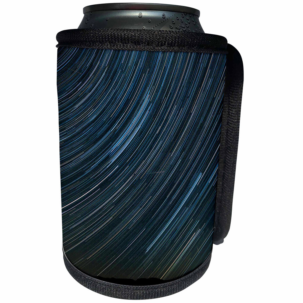 3dRose Danita Delimont - Stars - Washington. Palouse Falls SP, Star trails and Perseid Meteor Showers - Can Cooler Bottle Wrap (cc_279730)