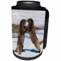 3dRose Danita Delimont - Animals - Playful young Olympic Marmots - Can Cooler Bottle Wrap (cc_279738)