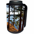 3dRose Danita Delimont - Forests - Washington. San Juan Islands, James Island. Fir trees on a hillside - Can Cooler Bottle Wrap (cc_279740)