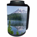 3dRose Danita Delimont - Mountains - Mount Rainier, Reflection Lakes, Mount Rainier NP, Washington, USA - Can Cooler Bottle Wrap (cc_279742)