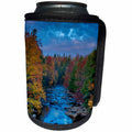 3dRose Danita Delimont - Rivers - West Virginia, Blackwater Falls State Park. Forest and stream. - Can Cooler Bottle Wrap (cc_279790)