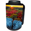 3dRose Danita Delimont - Sunsets - West Virginia, Dolly Sods Wilderness Area. Sunset on tundra and rocks. - Can Cooler Bottle Wrap (cc_279796)