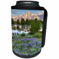 3dRose USA, Wyoming. Grand Teton National Park, flowers,... - Can Cooler Bottle Wrap (cc_279811)
