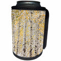 3dRose Danita Delimont - Forests - Wyoming. Yellow aspens covered in snow. - Can Cooler Bottle Wrap (cc_279826)