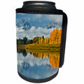 3dRose Danita Delimont - Lakes - Cloudy day in autumn, Oxbow, Grand Teton National Park, Wyoming, USA - Can Cooler Bottle Wrap (cc_279833)
