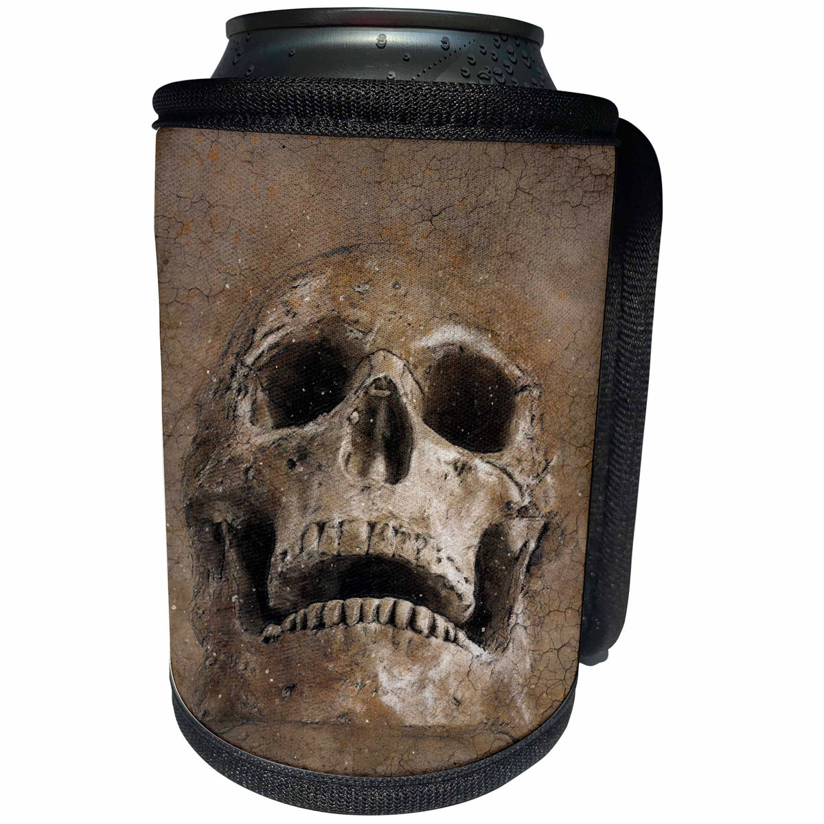 3dRose Miscellaneous - Image of Close Up Of Human Skull - Can Cooler Bottle Wrap (cc_279999)