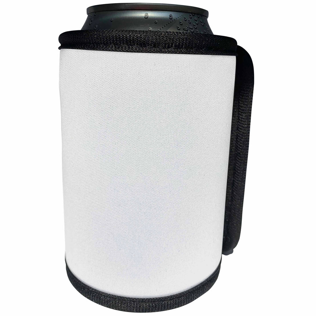 3dRose Spring and Summer 2018 Colors - Image of Alabaster Off White Summery Shade - Can Cooler Bottle Wrap (cc_280014)