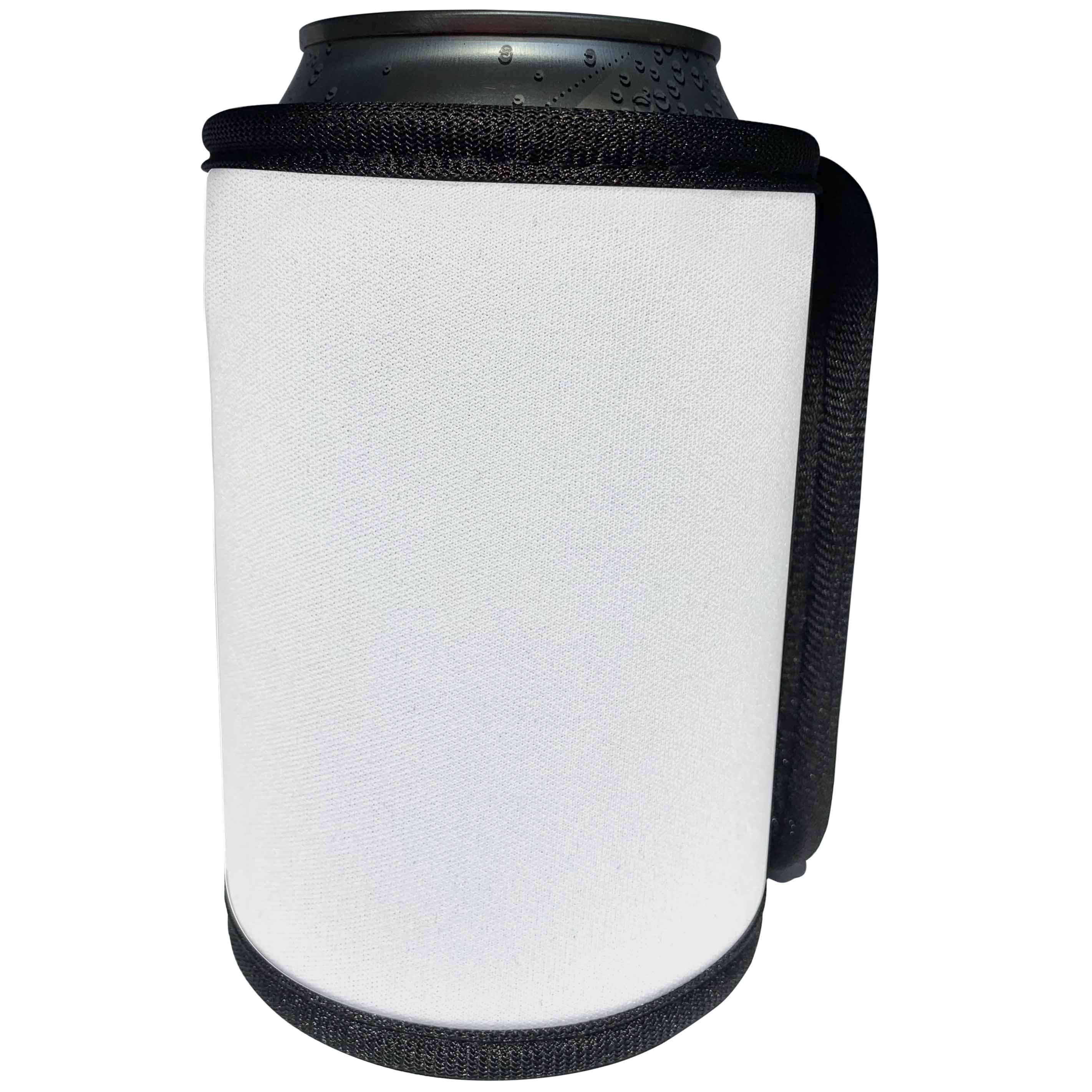3dRose Spring and Summer 2018 Colors - Image of Alabaster Off White Summery Shade - Can Cooler Bottle Wrap (cc_280014)