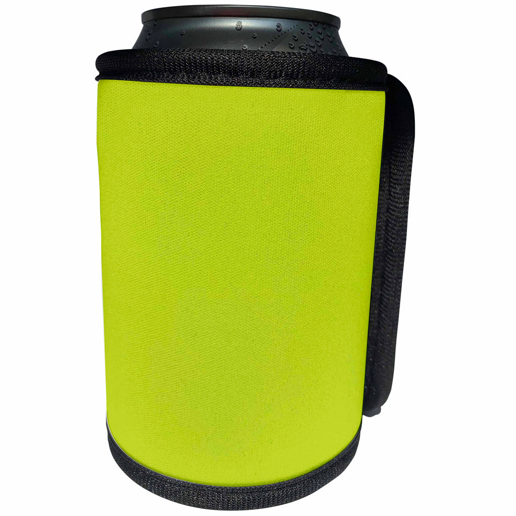 3dRose Spring and Summer 2018 Colors - Image of Lime Burst Hue - Can Cooler Bottle Wrap (cc_280025)
