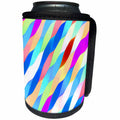 3dRose Richard V. - Color Patterns - Soft colorful pattern, nice and original - Can Cooler Bottle Wrap (cc_280127)