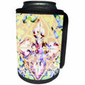 3dRose Sarah Ashmun Design - Tile - Birds flying through a tiled window - Can Cooler Bottle Wrap (cc_280138)