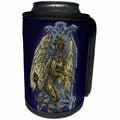 3dRose Justas Vebra Art - Fantasy Creatures And Heroes - Griffin - winged mythical fantasy creature with crest - Can Cooler Bottle Wrap (cc_280163)