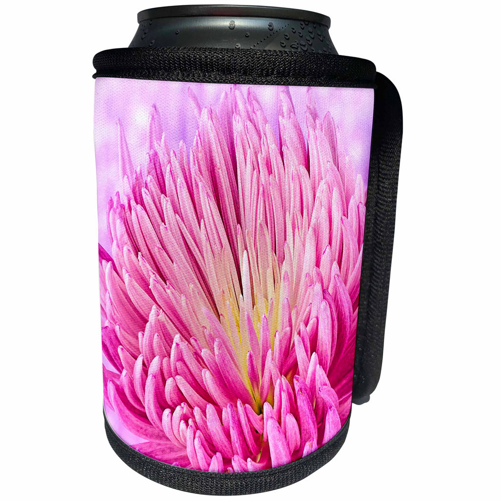 3dRose Sven Herkenrath Nature - Macro Design of Flower Blooms Blossom Gardening - Can Cooler Bottle Wrap (cc_280335)