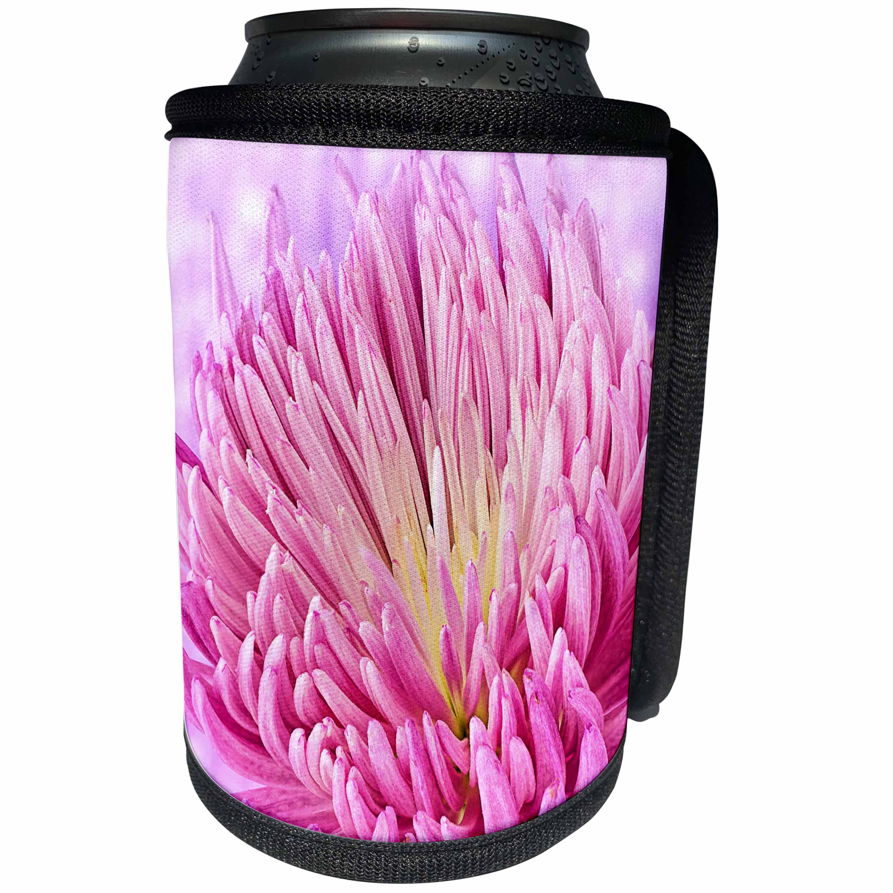 3dRose Sven Herkenrath Nature - Macro Design of Flower Blooms Blossom Gardening - Can Cooler Bottle Wrap (cc_280335)