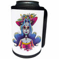 3dRose Sven Herkenrath Celebration - Cinco De Mayo Party Skull Head Mexican - Can Cooler Bottle Wrap (cc_280346)