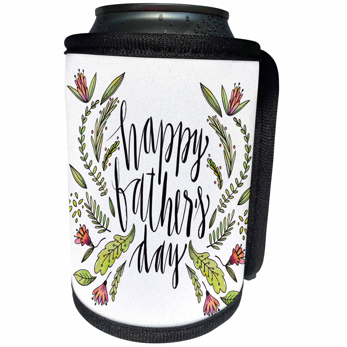 3dRose Sven Herkenrath Celebration - Happy Fathers Day Celebration - Can Cooler Bottle Wrap (cc_280362)