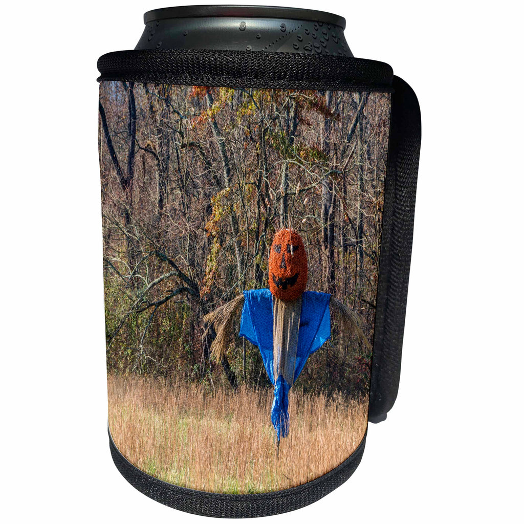 3dRose Roni Chastain Photography - Pumpkin Head - Can Cooler Bottle Wrap (cc_280456)