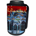 3dRose Taiche Acrylic Art - Istanbul Sultan Ahmed Mosque - Can Cooler Bottle Wrap (cc_28172)