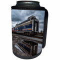 3dRose Roni Chastain Photography - Reflecting Train - Can Cooler Bottle Wrap (cc_281727)