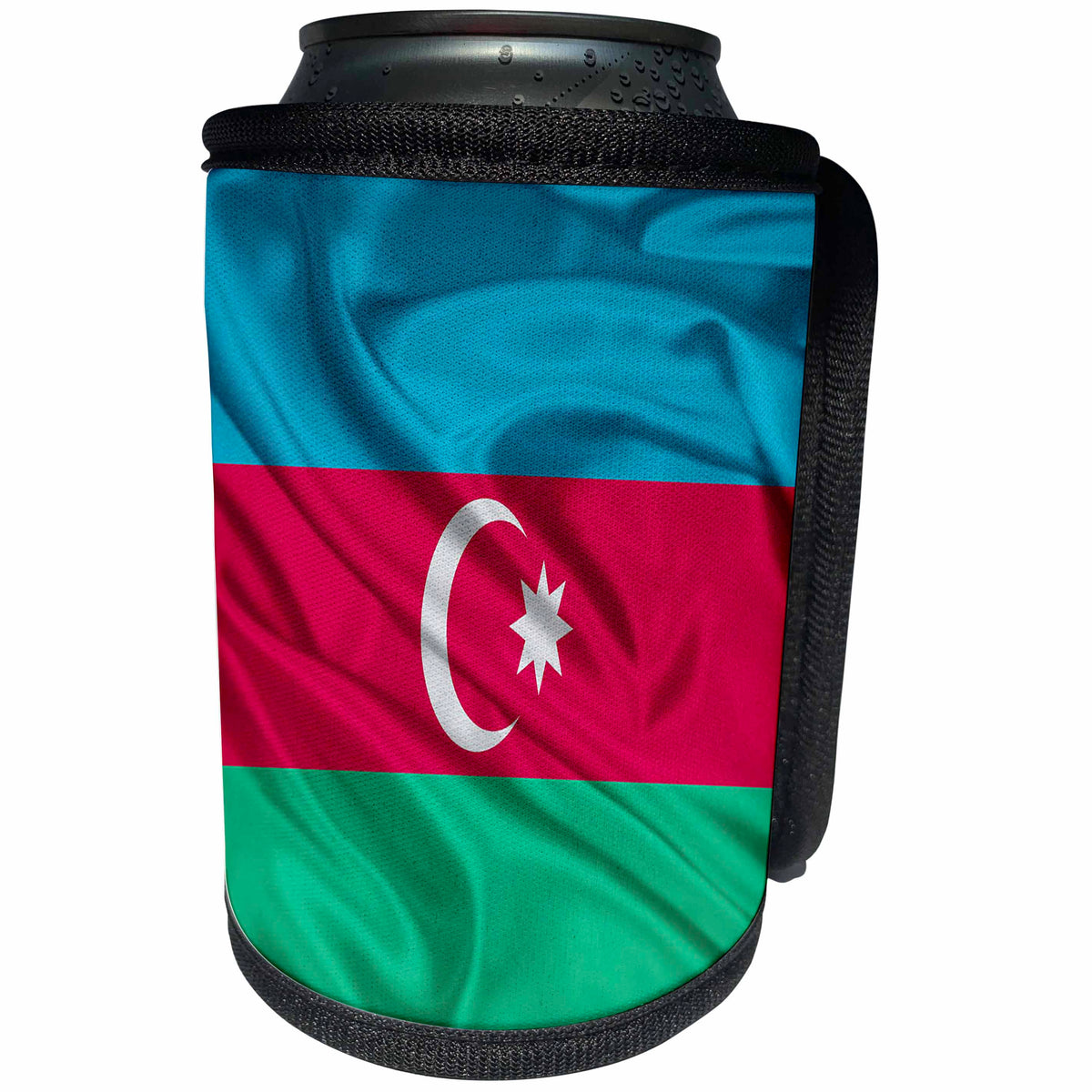 3dRose Flags - Azerbaijan Flag - Can Cooler Bottle Wrap (cc_28222)