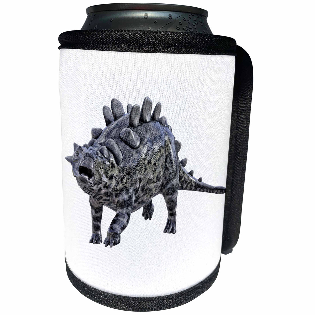 3dRose Boehm Graphics Dinosaur - Chrichtonosaurus Turned Right - Can Cooler Bottle Wrap (cc_282247)