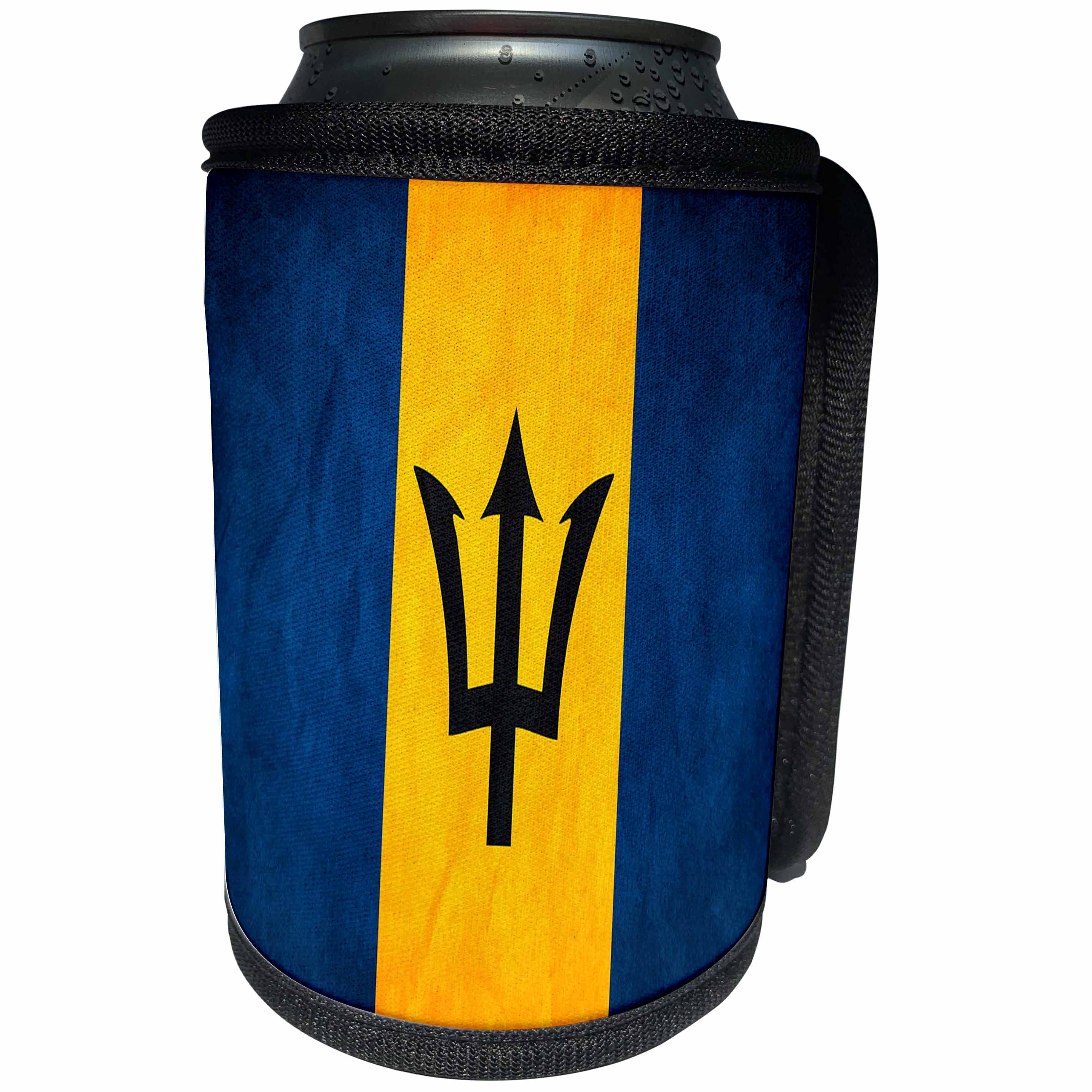 3dRose Flags - Barbados Flag - Can Cooler Bottle Wrap (cc_28225)