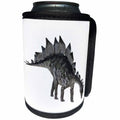 3dRose Boehm Graphics Dinosaur - Stegosaurus Walking to the Left - Can Cooler Bottle Wrap (cc_282257)