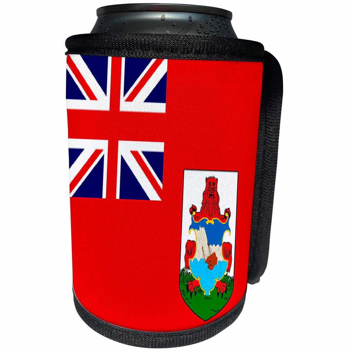 3dRose Flags - Bermuda Flag - Can Cooler Bottle Wrap (cc_28228)