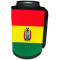 3dRose Flags - Bolivia Flag - Can Cooler Bottle Wrap (cc_28229)
