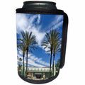 3dRose Boehm Photography Travel - Burbank California Train Station - Can Cooler Bottle Wrap (cc_282327)