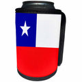 3dRose Flags - Chile Flag - Can Cooler Bottle Wrap (cc_28233)