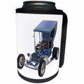 3dRose Boehm Graphics Car - Fantastic Hot Rod in Blue - Can Cooler Bottle Wrap (cc_282344)