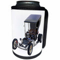 3dRose Boehm Graphics Car - Fantastic Hot Rod in Black - Can Cooler Bottle Wrap (cc_282345)
