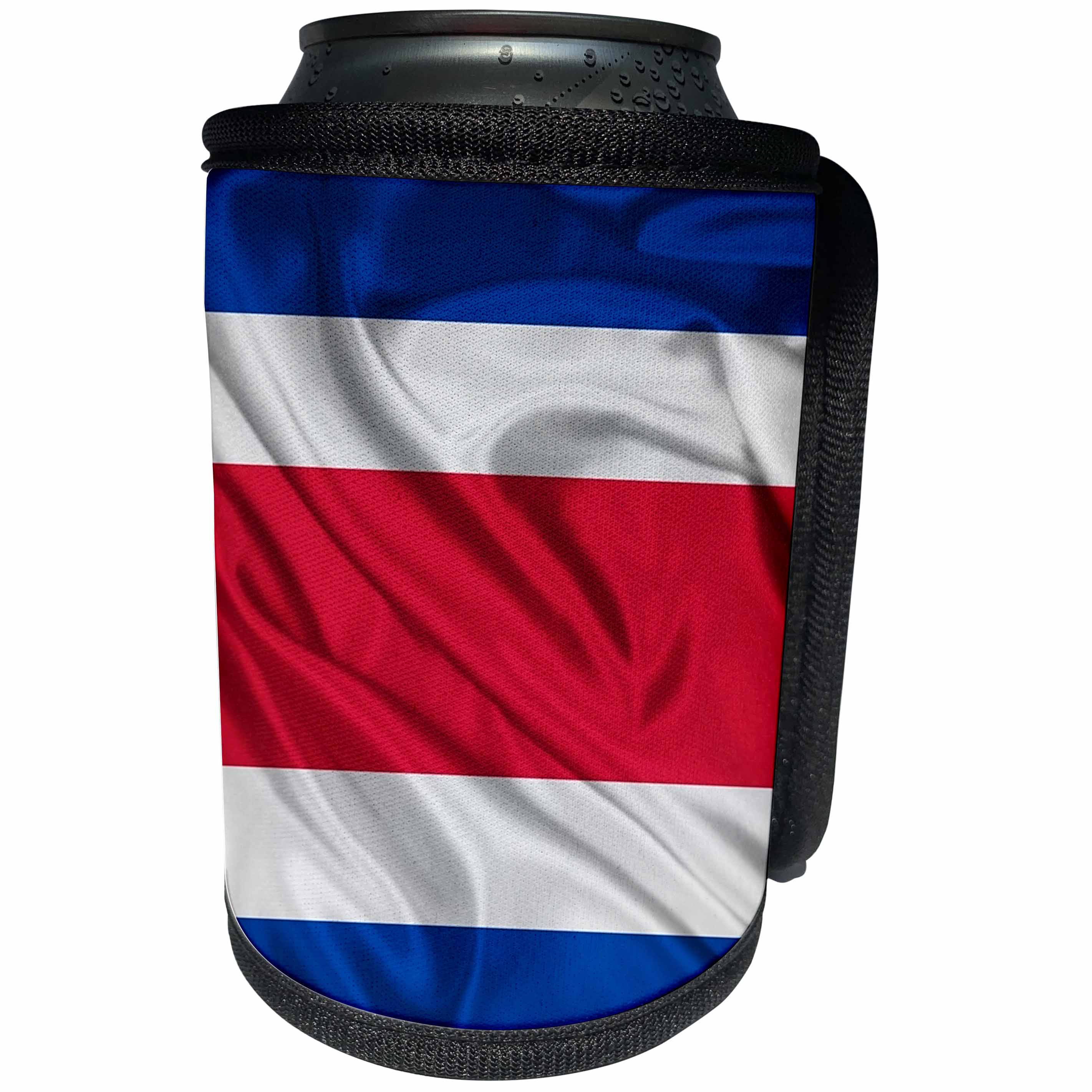 3dRose Flags - Costa Rica Flag - Can Cooler Bottle Wrap (cc_28236)