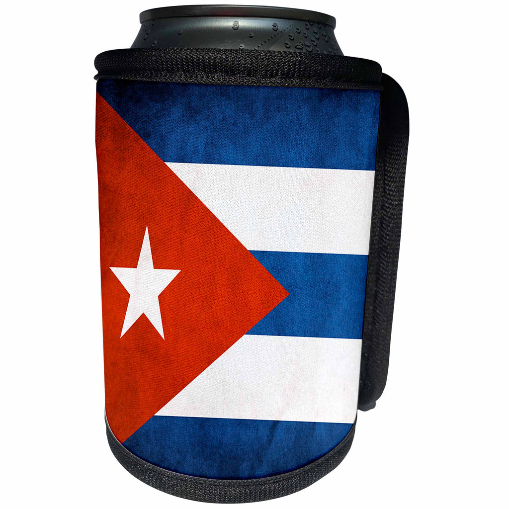 3dRose Flags - Cuba Flag - Can Cooler Bottle Wrap (cc_28238)