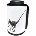 3dRose Boehm Graphics Dinosaur - Deinonychus Wheeling to the Right - Can Cooler Bottle Wrap (cc_282387)