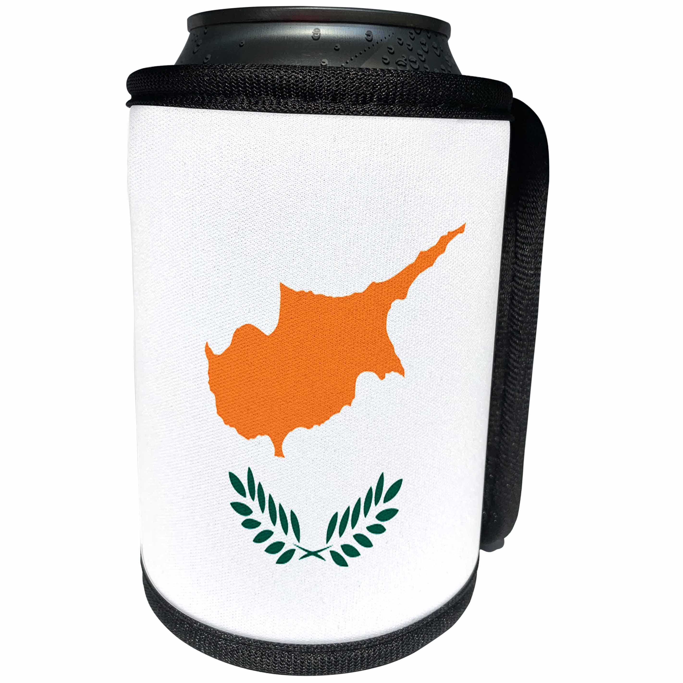 3dRose Flags - Cyprus Flag - Can Cooler Bottle Wrap (cc_28239)
