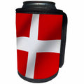 3dRose Flags - Denmark Flag - Can Cooler Bottle Wrap (cc_28240)