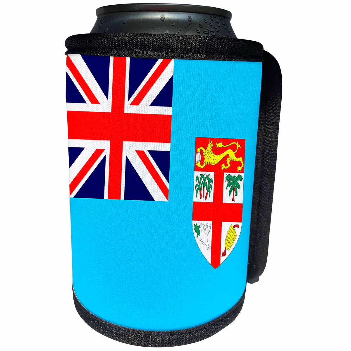 3dRose Flags - Fiji Flag - Can Cooler Bottle Wrap (cc_28246)