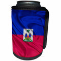 3dRose Flags - Haiti Flag - Can Cooler Bottle Wrap (cc_28251)