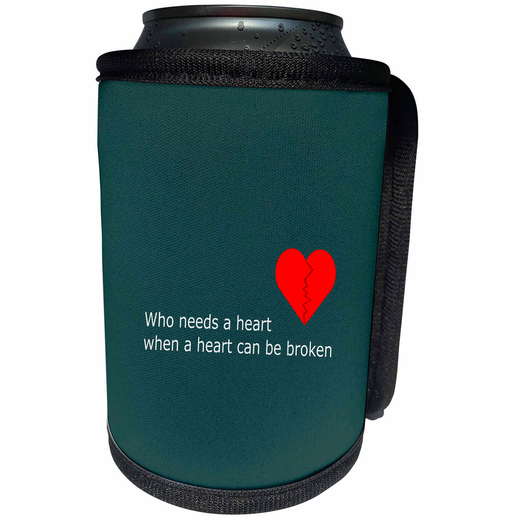 3dRose Kultjers Hint of Music - Whats love got to do with it - Can Cooler Bottle Wrap (cc_282718)